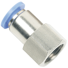 14mm O.D Tube BSPP, G 3/8 Thread Female Connector Push to Connect Fitting